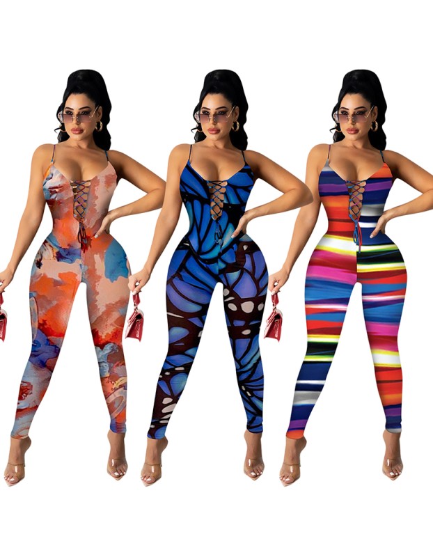 sexy summer bodysuit women one piece jumpsuits and rompers M30127