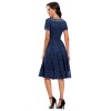 Autumn Short Sleeve Evening Elegant Female Lace Weeding Dress CD1783