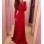 Fashion Top Red Long Evening Dress M2304c