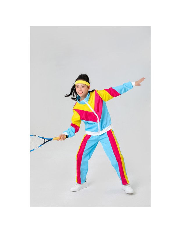 Girl 70s Disco Retro Hippie Costume Fancy Clothes Hippie Pants Children Costume