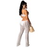 sexy one piece sheer mesh cutout jumpsuit women M30135