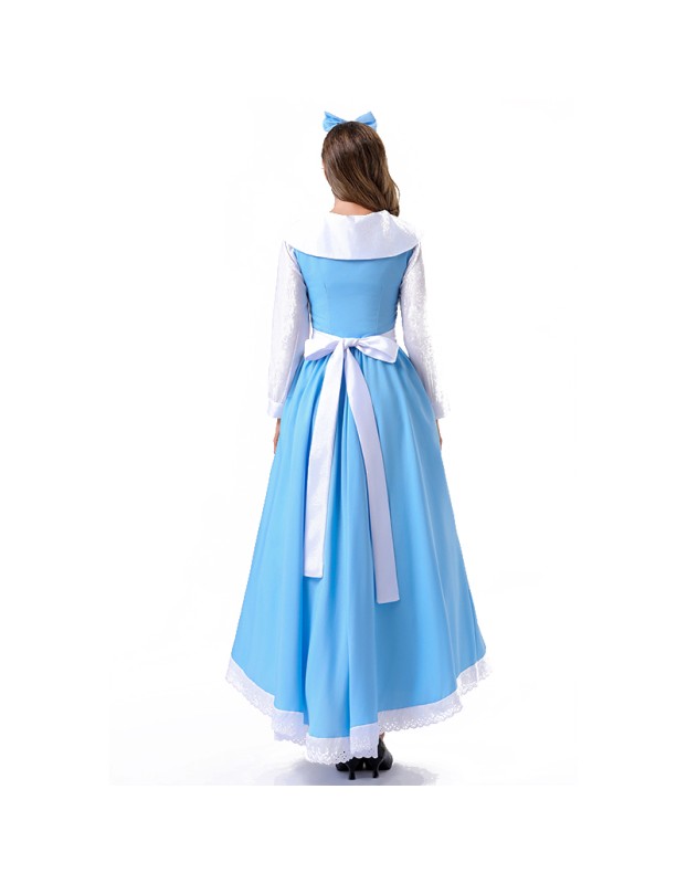 Halloween Adult Ladies Cosplay Manor Maid Costume Party Maid Dress Cosplay Costume Set YM066
