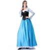 Fairy Cinderella Princess Costume Literary Cosplay Wrapped Chest Skirt Halloween Costume YM083