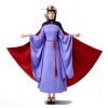 Anime Poison Queen Fairy Snow White Princess Purple Evil Queen Cosplay Drama Costume YM0813