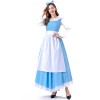 Halloween Adult Ladies Cosplay Manor Maid Costume Party Maid Dress Cosplay Costume Set YM066