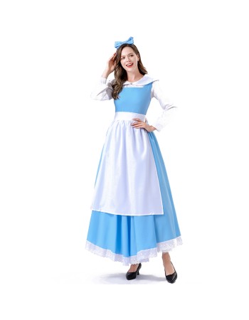 Halloween Adult Ladies Cosplay Manor Maid Costume Party Maid Dress Cosplay Costume Set YM066