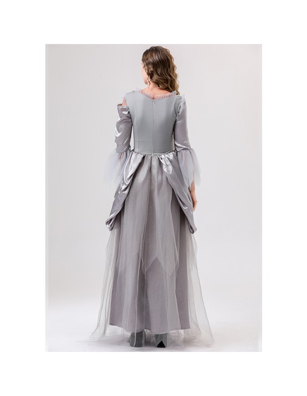 Halloween Fancy Dress Costume Scary Ghost Bride Dress Cosplay Ghost Zombie Costume YM081