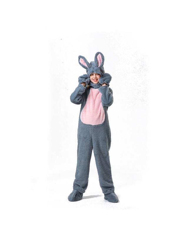 Big White Rabbit Kindergarten Children's Animal Show White Rabbit Stage Clothes Costume YM5829