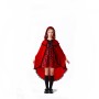 Children's Halloween Red Dress Medieval Little Red Ridding Hood Cosplay Girl Costume YM8751