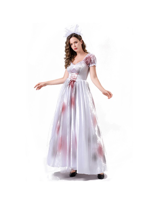 Vampire Halloween Queen Dress Costume Ghost Bride Emperor Cosplay Witch Zombie Costume YM8755