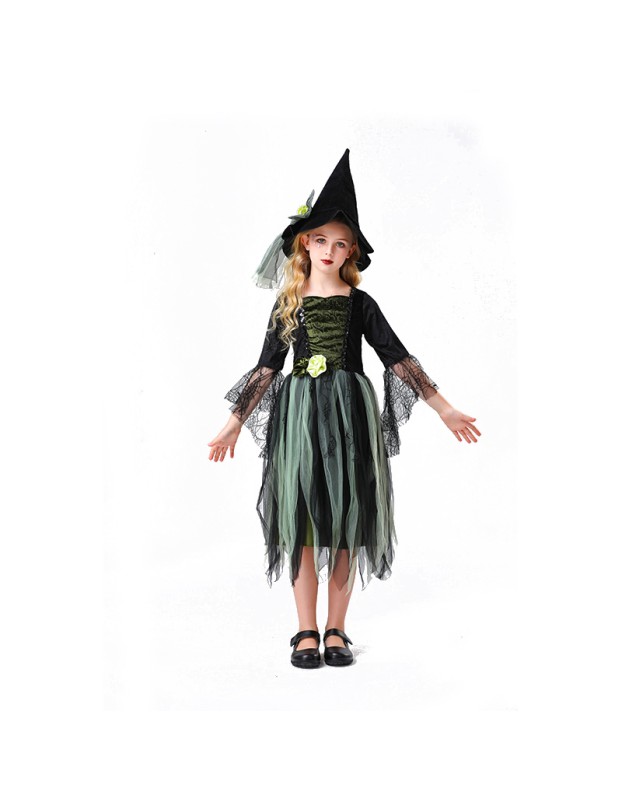 Halloween Wizard of Oz Party Children's Witch Show Dress Party Girl Witch Dress YM5826 YM8750
