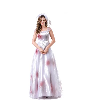 Vampire Halloween Queen Dress Costume Ghost Bride Emperor Cosplay Witch Zombie Costume YM8755