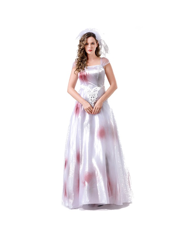 Vampire Halloween Queen Dress Costume Ghost Bride Emperor Cosplay Witch Zombie Costume YM8755