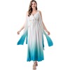 Halloween Cosplay Egyptian Pharaoh Cleopatra White Greek Goddess Dress Costume YM1658