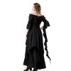 Vintage Cosplay Medieval Court Queen Costume Stage Performance Dress For Women YM6901