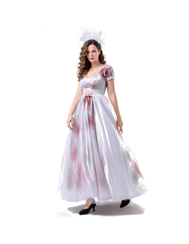 Vampire Halloween Queen Dress Costume Ghost Bride Emperor Cosplay Witch Zombie Costume YM8755