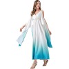 Halloween Cosplay Egyptian Pharaoh Cleopatra White Greek Goddess Dress Costume YM1658