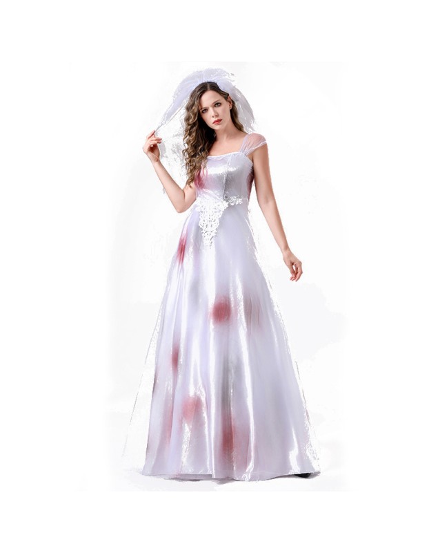 Vampire Halloween Queen Dress Costume Ghost Bride Emperor Cosplay Witch Zombie Costume YM8755