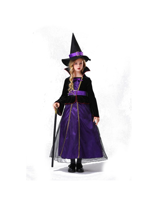 Halloween Wizard of Oz Party Children's Witch Show Dress Party Girl Witch Dress YM5826 YM8750