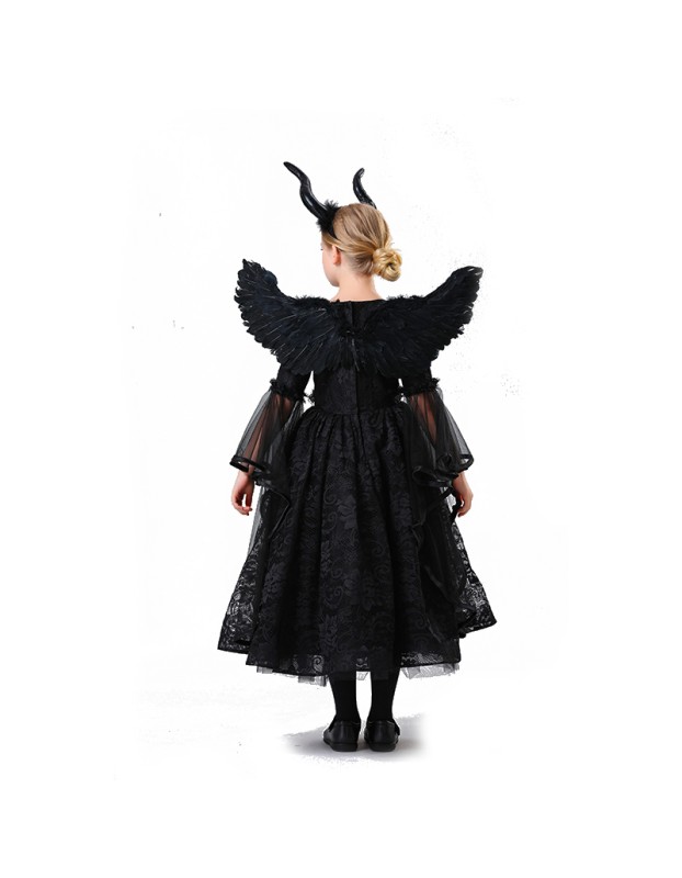 Girl Sleeping Witch Girl Cosplay Masquerade Party Witch Princess Dress Costume YM8753
