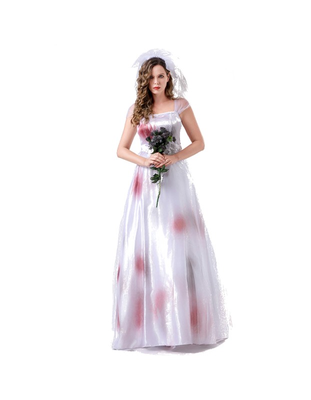 Vampire Halloween Queen Dress Costume Ghost Bride Emperor Cosplay Witch Zombie Costume YM8755