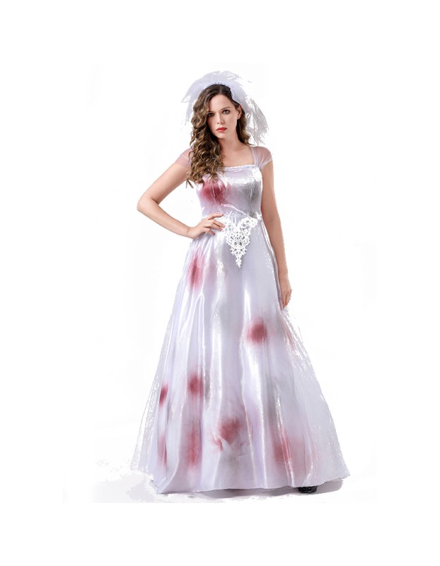 Vampire Halloween Queen Dress Costume Ghost Bride Emperor Cosplay Witch Zombie Costume YM8755