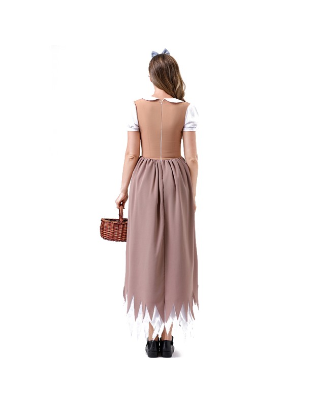 Manor Maid Adult Ladies Cosplay Maid Dress Halloween Party Rags Dress Costume Set YM0931