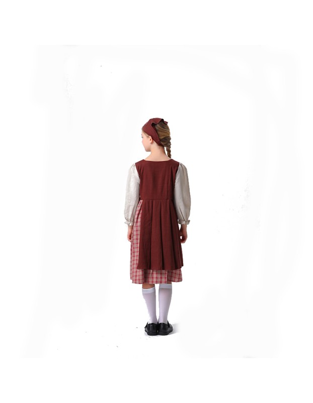 The Little Match Girl Halloween Medieval Role Of National Costume Stage Maid Costume  YM5837