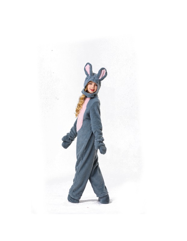 Big White Rabbit Kindergarten Children's Animal Show White Rabbit Stage Clothes Costume YM5829