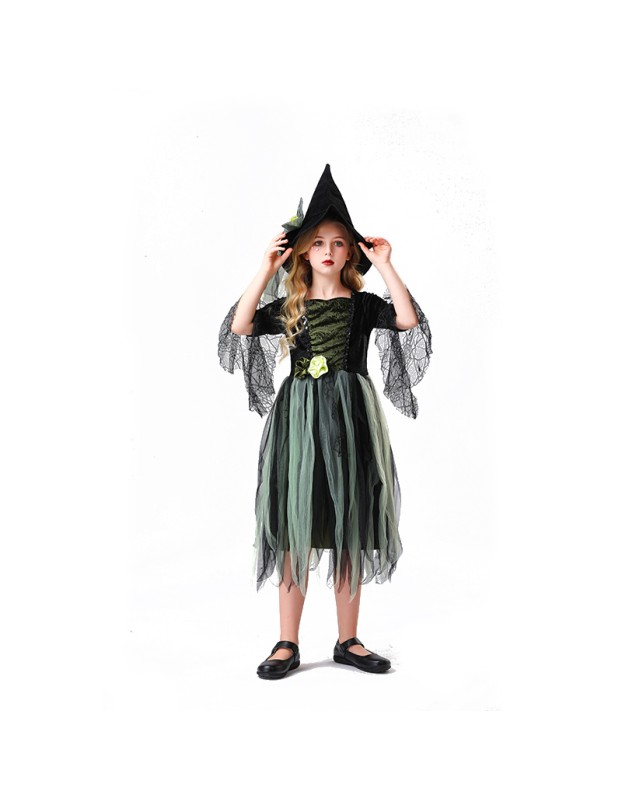 Halloween Wizard of Oz Party Children's Witch Show Dress Party Girl Witch Dress YM5826 YM8750