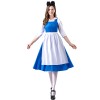 Beauty And The Beast Belle Maid Costume Cosplay Cosplay Alice Dress Halloween Show Costume YM0929 YM0930