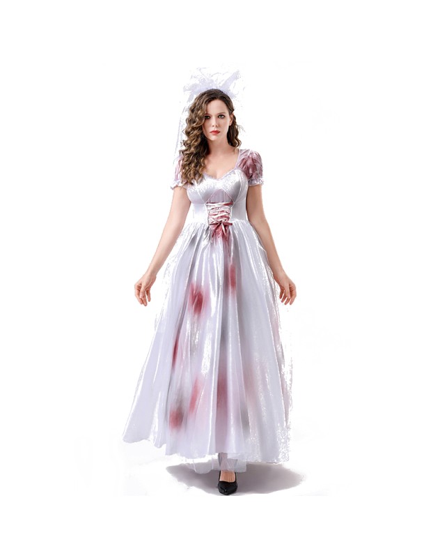 Vampire Halloween Queen Dress Costume Ghost Bride Emperor Cosplay Witch Zombie Costume YM8755