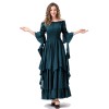 Vintage Cosplay Medieval Court Queen Costume Stage Performance Dress For Women YM6901