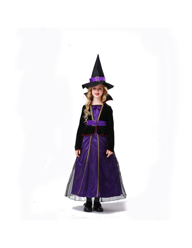 Halloween Wizard of Oz Party Children's Witch Show Dress Party Girl Witch Dress YM5826 YM8750