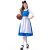 Beauty And The Beast Belle Maid Costume Cosplay Cosplay Alice Dress Halloween Show Costume YM0929 YM0930