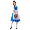 Beauty And The Beast Belle Maid Costume Cosplay Cosplay Alice Dress Halloween Show Costume YM0929 YM0930