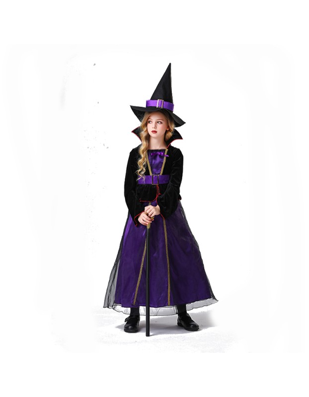 Halloween Wizard of Oz Party Children's Witch Show Dress Party Girl Witch Dress YM5826 YM8750
