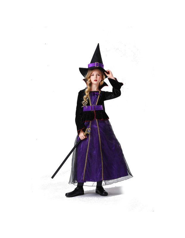 Halloween Wizard of Oz Party Children's Witch Show Dress Party Girl Witch Dress YM5826 YM8750