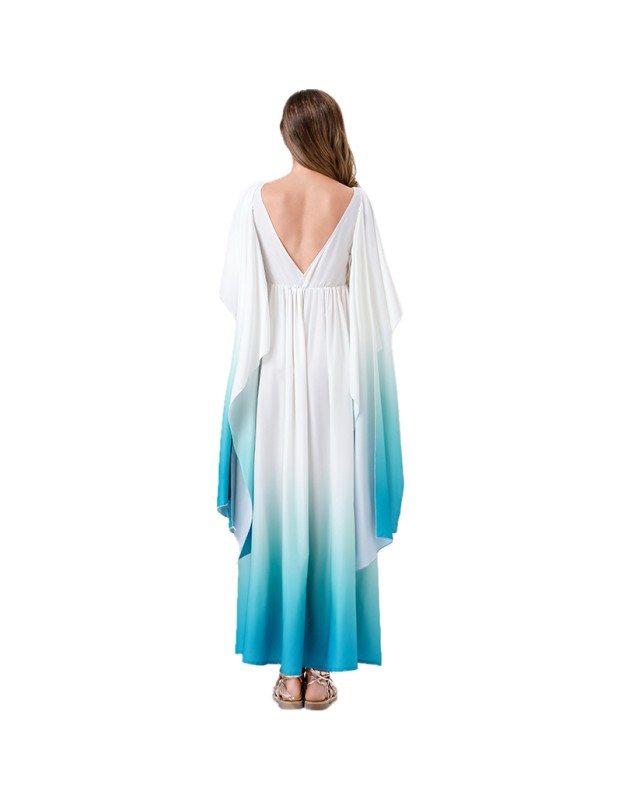 Halloween Cosplay Egyptian Pharaoh Cleopatra White Greek Goddess Dress Costume YM1658