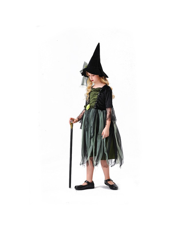 Halloween Wizard of Oz Party Children's Witch Show Dress Party Girl Witch Dress YM5826 YM8750