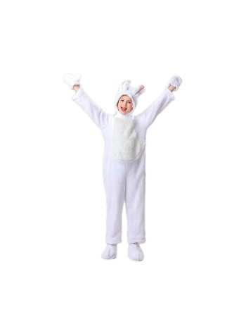 Big White Rabbit Kindergarten Children's Animal Show White Rabbit Stage Clothes Costume YM5829