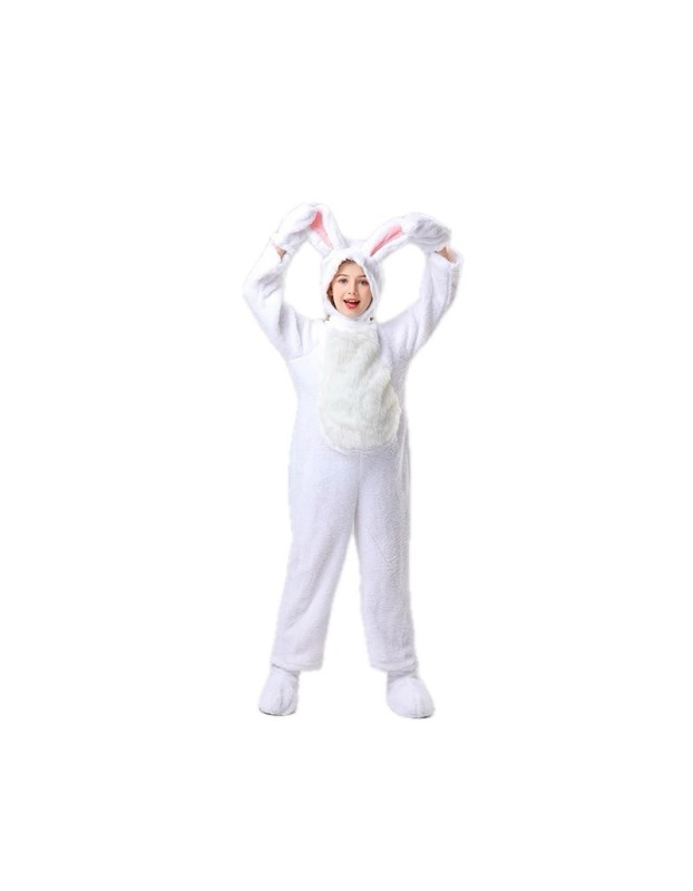 Big White Rabbit Kindergarten Children's Animal Show White Rabbit Stage Clothes Costume YM5829