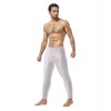 Sexy Men's Shiny Leggings Plus Size Shiny Silky Bodybuilding Nine Minute Leggings XX7132