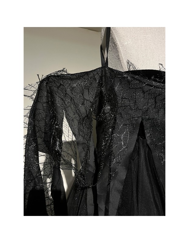 Reaper Dress Women Hellwitch Costume Demon Vampire Cosplay Uniform  2063