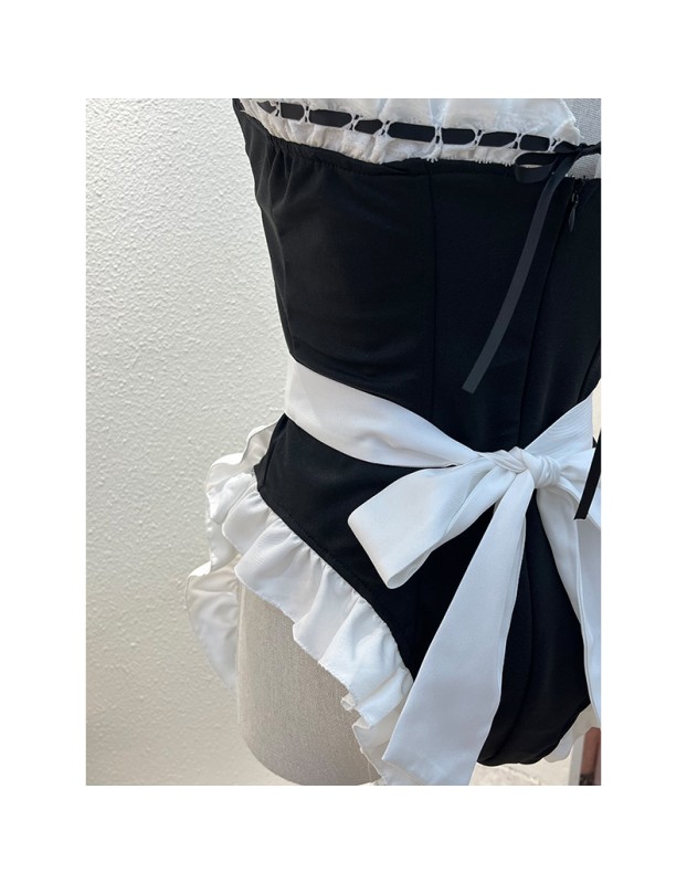 Maid Two-Dollar Bunny Costume For Sexy Jumpsuit Maid Uniform Cosplay Bunny Girl Dress 2064