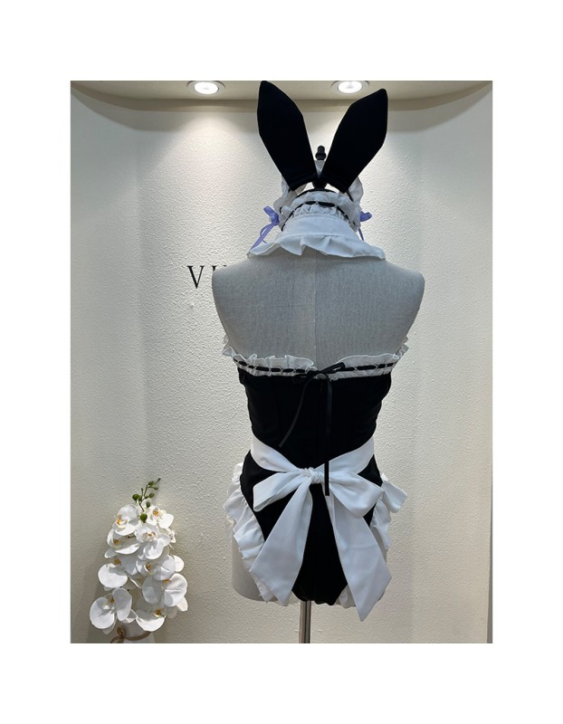 Maid Two-Dollar Bunny Costume For Sexy Jumpsuit Maid Uniform Cosplay Bunny Girl Dress 2064