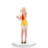Halloween Costume Red And White Striped Clown One-Piece Welcome McDonald's Party Cosplay 2065