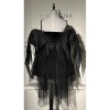Reaper Dress Women Hellwitch Costume Demon Vampire Cosplay Uniform  2063
