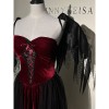 Reaper Dress Women Hellwitch Costume Demon Vampire Cosplay Uniform  2063