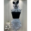 Maid Two-Dollar Bunny Costume For Sexy Jumpsuit Maid Uniform Cosplay Bunny Girl Dress 2064